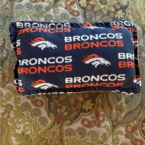 Handmade Denver Broncos Logo Pillow
